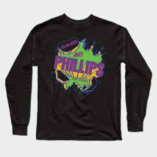 Jeff Phillips Purple Skateboard Long Sleeve T-Shirt